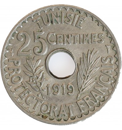 25 Centimes - Tunisie