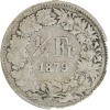 1/2 Franc - Suisse Argent Confederation