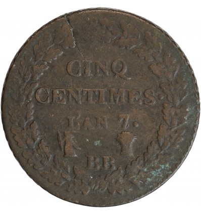 5 Centimes Dupré Directoire et Consulat