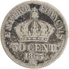 50 Centimes Napoléon III Tête Laurée Second Empire
