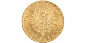 20 Marks Frederic III - Allemagne Prusse