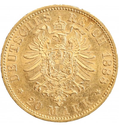 20 Marks Frederic III - Allemagne Prusse