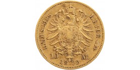 10 Marks Louis III - Allemagne Hesse Darmstadt