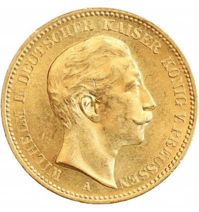 20 Marks Guillaume II - Allemagne Prusse