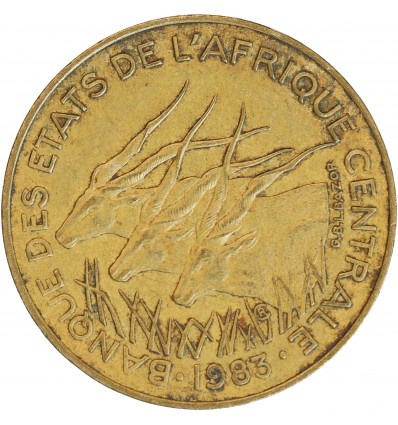 10 Francs - Afrique Centrale