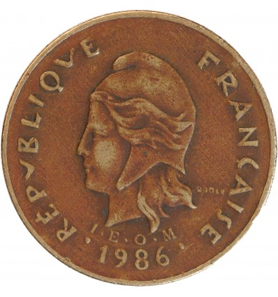 100 Francs - Polynésie Française