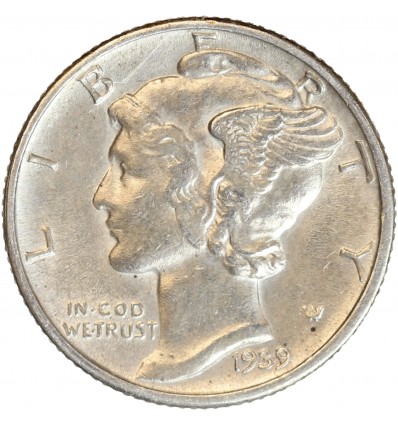 1 Dime Liberté - Etats-Unis Argent