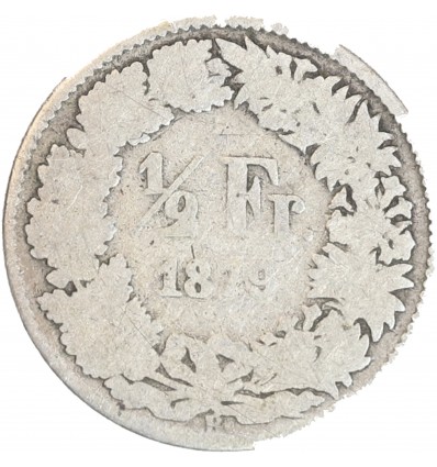 1/2 Franc - Suisse Argent Confederation