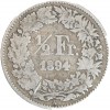 1/2 Franc - Suisse Argent Confederation