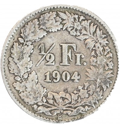 1/2 Franc - Suisse Argent Confederation