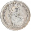 1/2 Franc - Suisse Argent Confederation