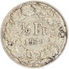 1/2 Franc - Suisse Argent Confederation