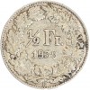 1/2 Franc - Suisse Argent Confederation