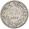 2 Francs - Suisse Argent Confederation