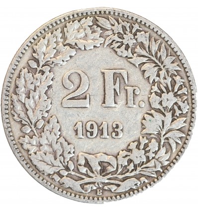 2 Francs - Suisse Argent Confederation