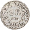 2 Francs - Suisse Argent Confederation