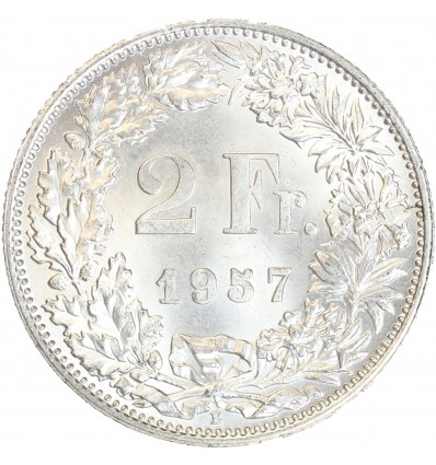 2 Francs - Suisse Argent Confederation