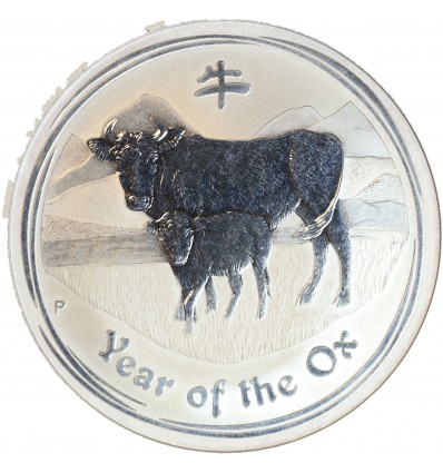 1 Dollar Année du Buffle - Australie  Argent
