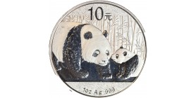 1 Once Panda - Chine Argent