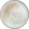 1 Dollar Elisabeth II - Ile Cook Argent