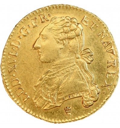 Double Louis d'Or au Buste Habillé - Louis XVI