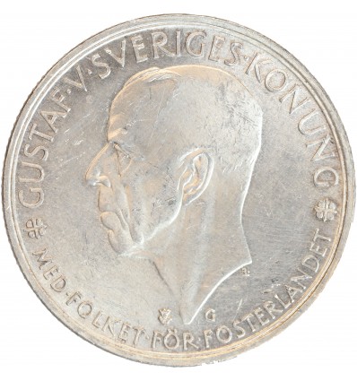 5 Couronnes Gustave V - Suède Argent