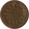 Module de 5 Cent Louis-Philippe Refonte des Monnaies de Cuivre Essai
