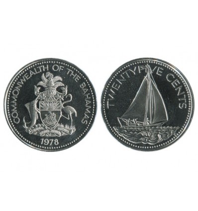 25 Cents Bahamas