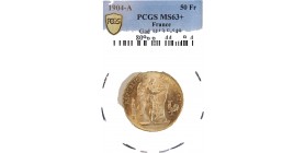 50 Francs Génie 1904 A - PCGS MS63+