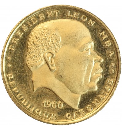 25 Francs Président Léon Mba - Gabon