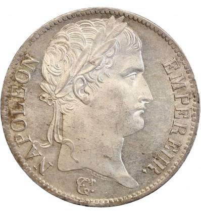 5 Francs Napoléon Ier Tête Laurée Revers Empire