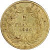 5 Francs Napoléon III Tête Nue