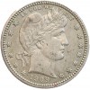 1/4 Dollar Barber - Etats-Unis Argent