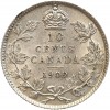 10 Cents Edouard VII - Canada Argent