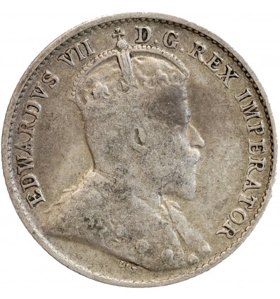 5 Cents Edouard VII - Canada Argent