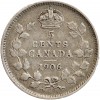 5 Cents Edouard VII - Canada Argent