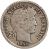 1 Dime Barber - Etats-Unis Argent