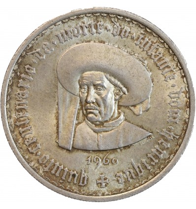20 Escudos Prince Henri - Portugal Argent