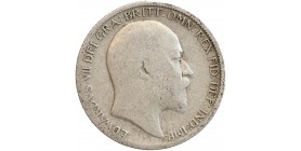 6 Pence Edouard VII - Grande Bretagne Argent