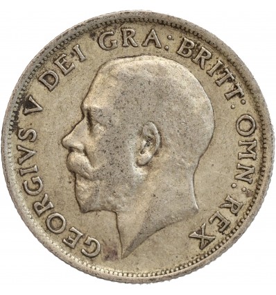 1 Shilling Georges V - Grande Bretagne Argent