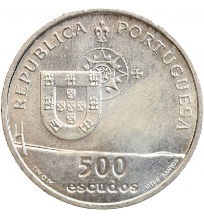 500 Escudos Portugal Argent