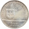 500 Escudos Portugal Argent
