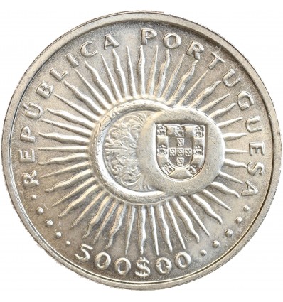 500 Escudos Portugal Argent