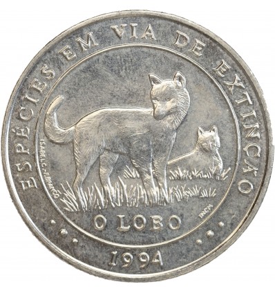 1000 Escudos Le Loup - Portugal Argent