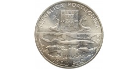 1000 Escudos Portugal Argent