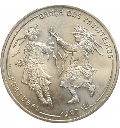 1000 Escudos Danseurs de Pauliteiros - Portugal Argent