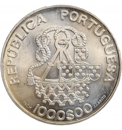 1000 Escudos Portugal Argent