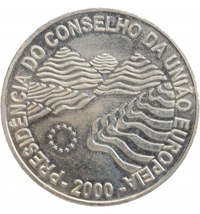 1000 Escudos Présidence de l'Union Européenne - Portugal Argent