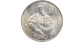 1000 Escudos Joao de Castro - Portugal Argent