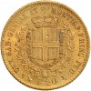 20 Lires Victor Emmanuel II - Italie Sardaigne